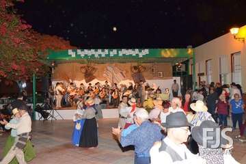 Noche de los Finaos en el Valle de los Nueve Bajo (Foto Francisco Javier Santana)